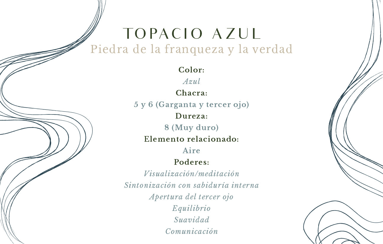 TOPACIO AZUL – Santiago Baez Joyería